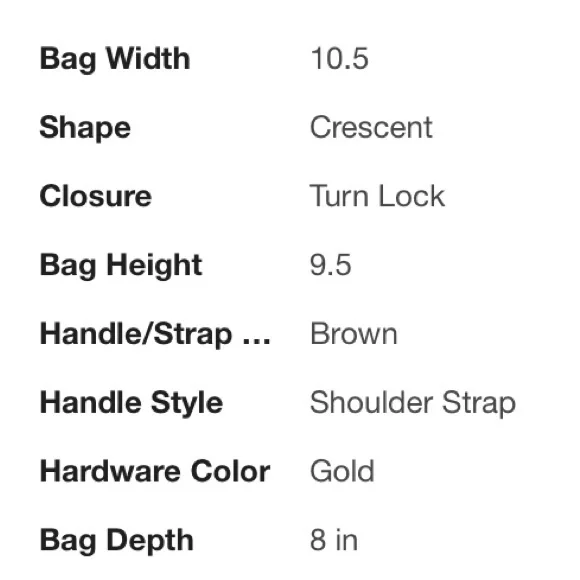 #9988 vintage coach saddle bag brown - Picture 8 of 8